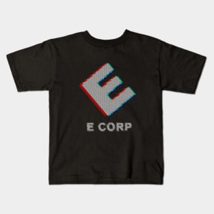 E-corp binary · mr. robot Kids T-Shirt